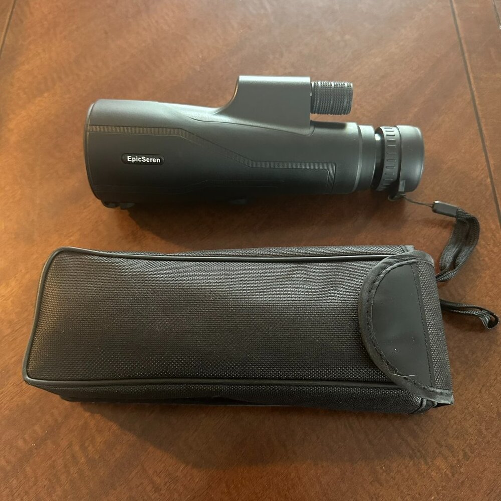 EpicSeren 12x60 Monocular‎ Telescope High Power Starscope with Case